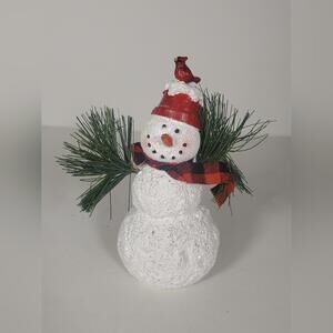 Christmas Glitter Snowman Branch Arms Holiday Home Decor 6 Inches